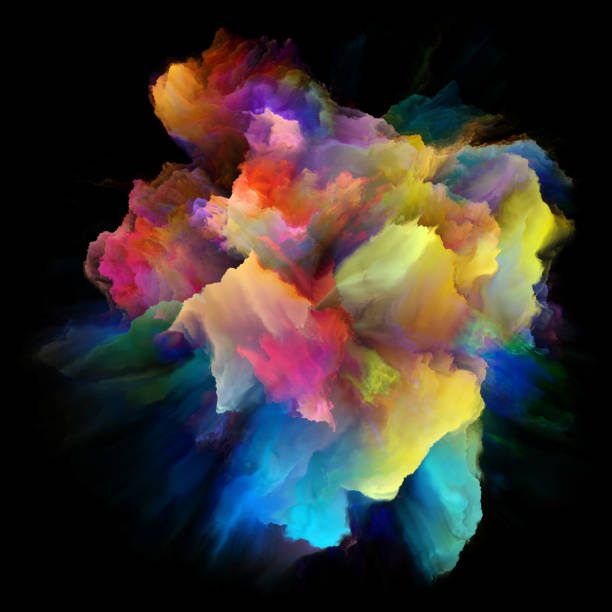 istock Acceleration of Colorful Paint Splash Explosion 1070148304
