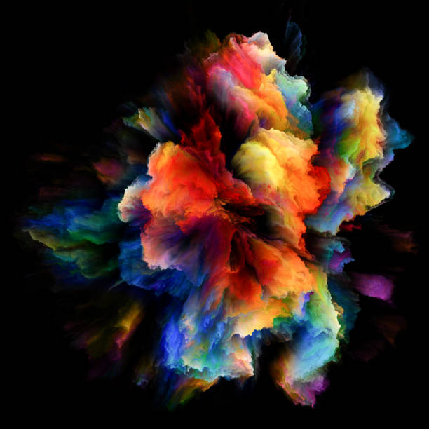istock Advance of Colorful Paint Splash Explosion 1070151410