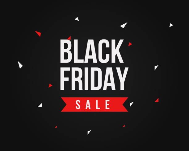 istock Black Friday sale banner. Social media vector illustration template for website and mobile website development, email and newsletter design, marketing material. 1070154542