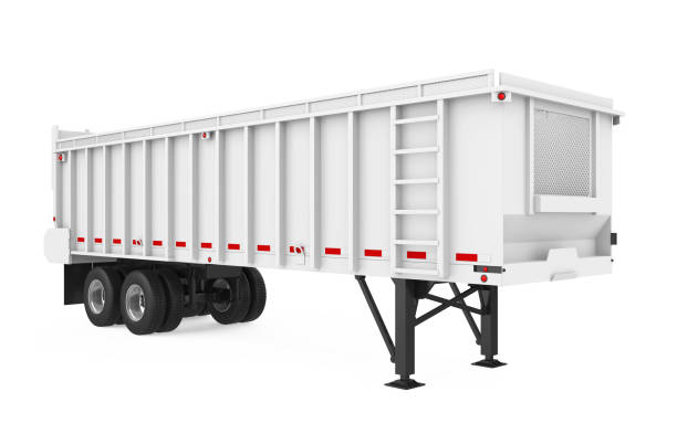 istock Agricultural Trailer Isolated 1070156910