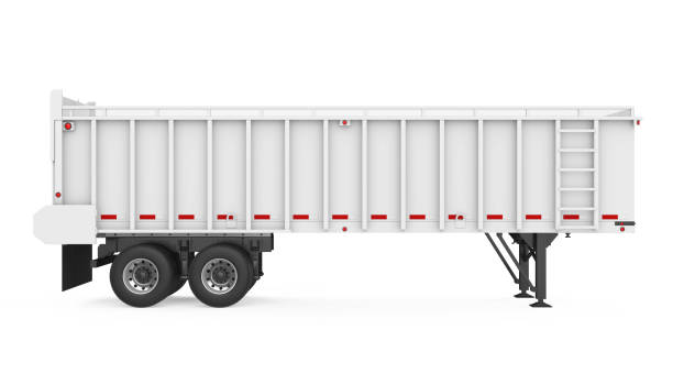istock Agricultural Trailer Isolated 1070156986