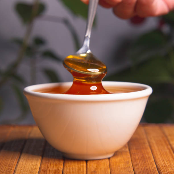 istock Healthy breakfast with honey 1070159606