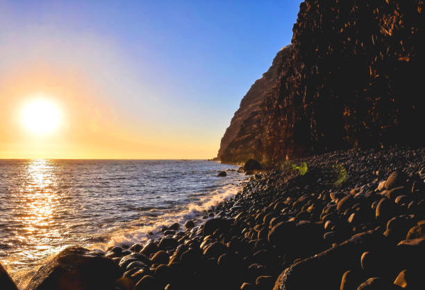 istock Dry Lava Coast Beach 1070173332