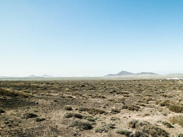 istock Desert landscape, Lanzarotte , Canary Islands. 1070173904