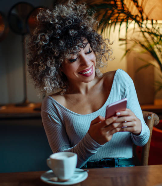 istock Pretty woman at the cafe 1070205384