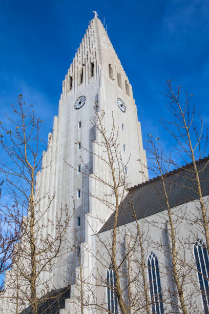 istock Reykjavik Cathedral in Reykjavik, Iceland 1070212510