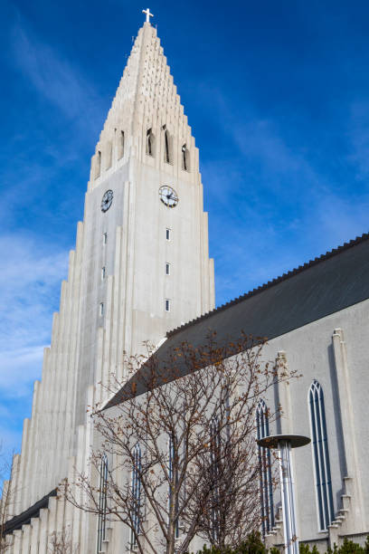 istock Reykjavik Cathedral in Reykjavik, Iceland 1070212580