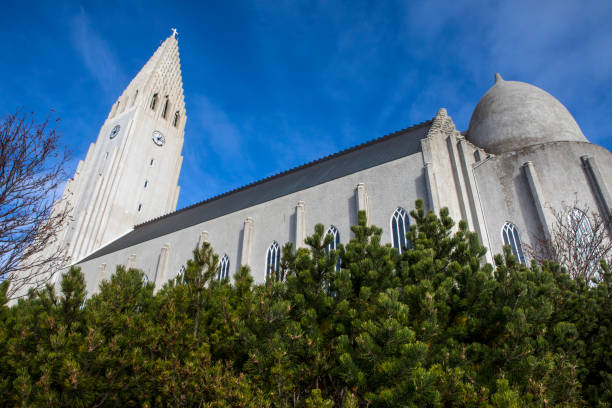 istock Reykjavik Cathedral in Reykjavik, Iceland 1070212734