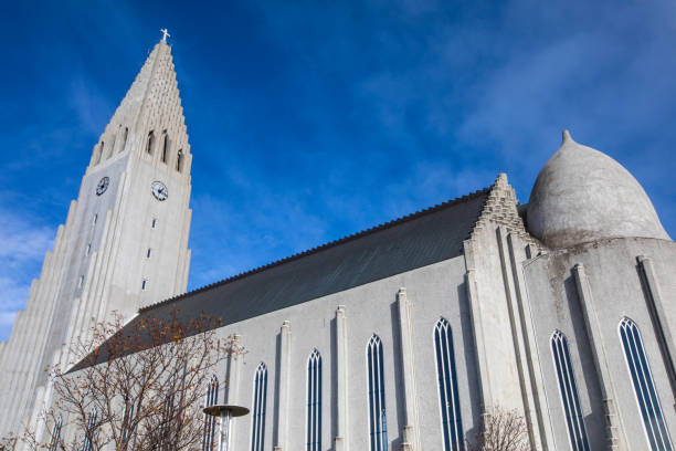 istock Reykjavik Cathedral in Reykjavik, Iceland 1070212770