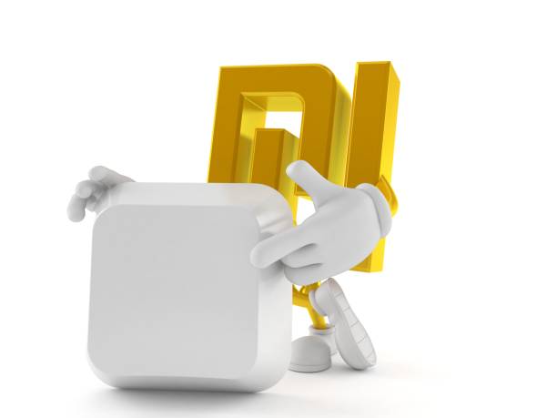 istock Shekel character pointing finger on keyboard key 1070220164