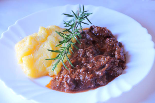 istock Polenta with goulash 1070232268