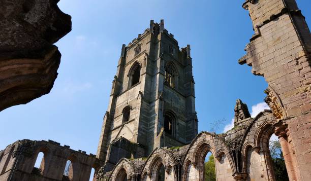 istock Unique capture of Cistercian architecture. 1070233284