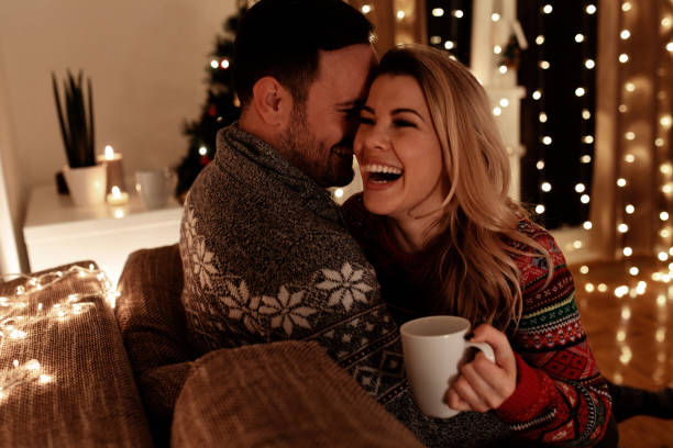 istock Christmas happiness at home 1070237476