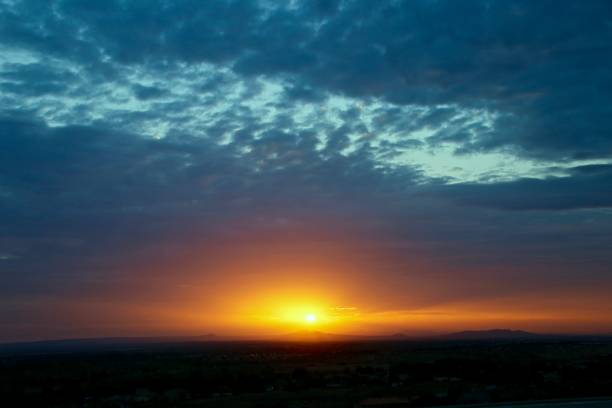 istock Sunrise over the Desert 1070237924