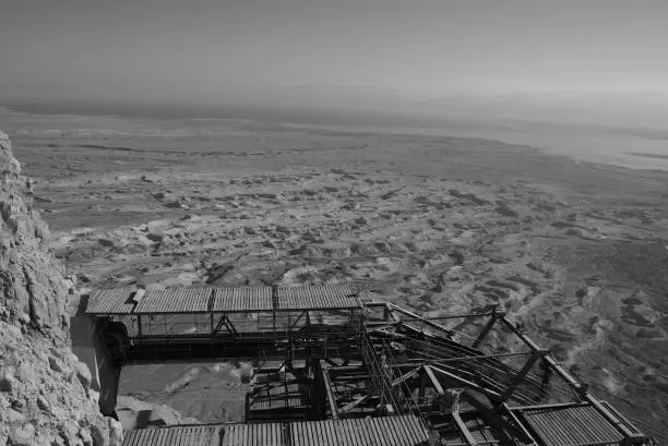 was made in masada hill, nearby dead sea, israel