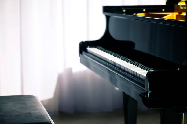 istock Classical Music Instrument Concer Piano on Scene 1070252858