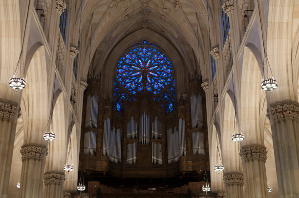 istock Organ inside St. Patrick's Cathedral in New York City 1070258480