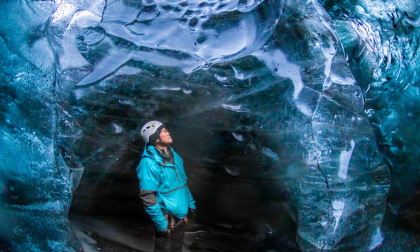 istock Ice cave under Vatnajokull glacier 1070273224