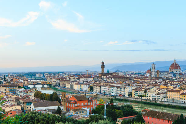 istock Firenze cityscape at sunset in summer 1070331408