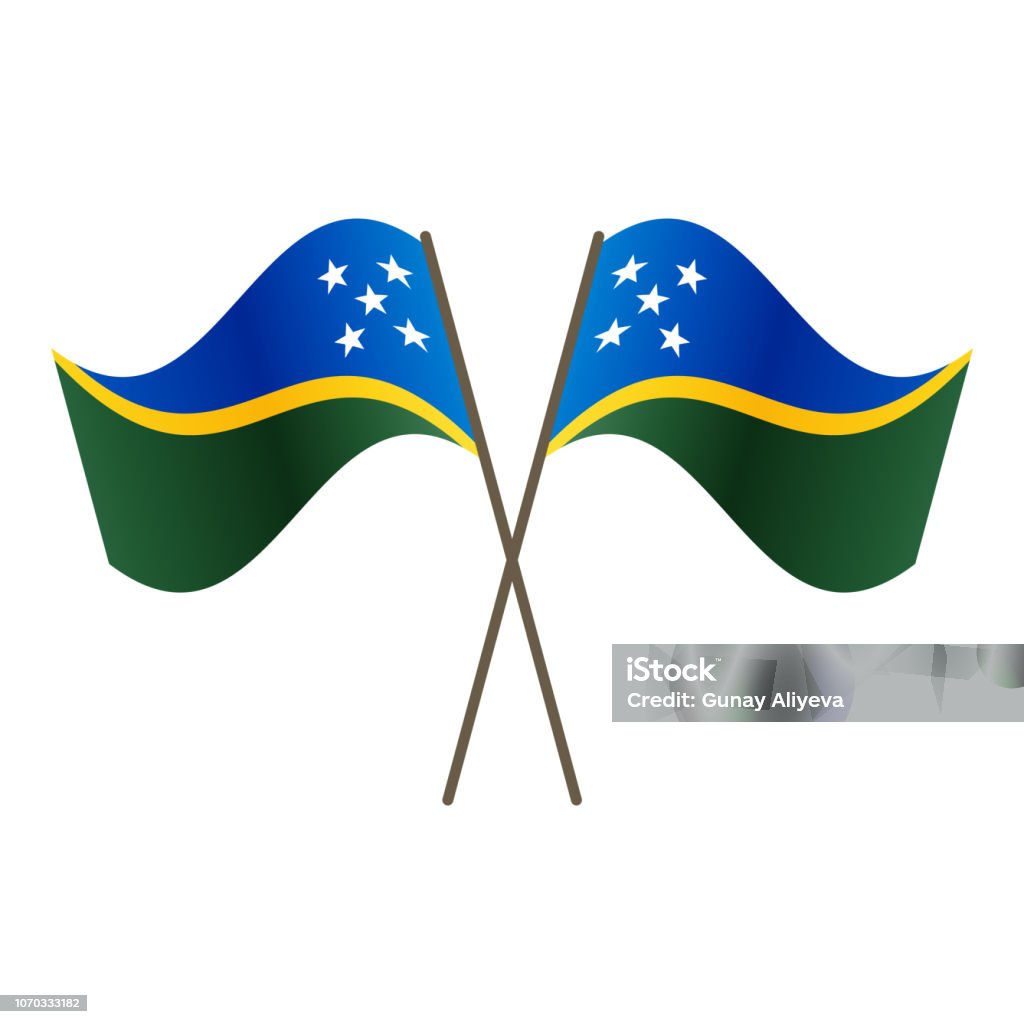 Symetryczne flagi Skrzyżowanych Wysp Salomona - Grafika wektorowa royalty-free (2018) Symetryczne flagi Skrzyżowanych Wysp Salomona - Grafika wektorowa royalty-free (2018)