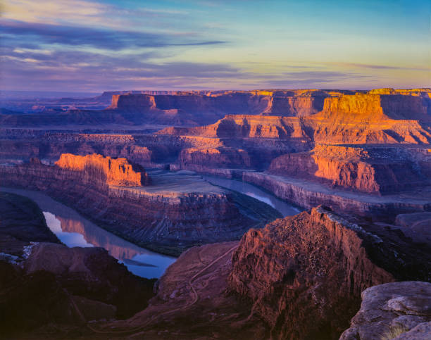 istock Dawn with red rock formations Canyonlands NP. Utah 1070335394