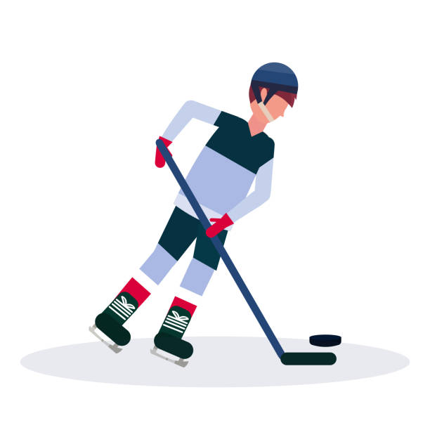 istock professional ice hockey player holding stick skating with pack male cartoon character full length flat isolated 1070353048