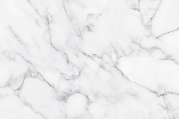 texture marbre blanc avec motif naturel pour le fond. - marbre photos et images de collection
