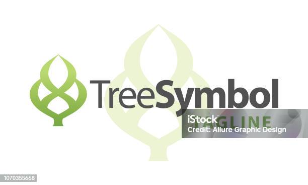 Abstract Tree Symbol Stock Illustration - Download Image Now - Abstract ...