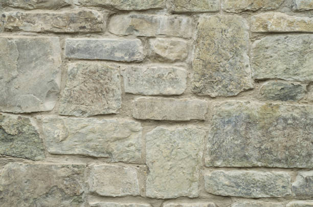 istock Old wall of stone closeup 1070359288