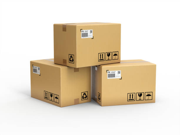 istock Shipping and logistics concept,cargo box 1070365100