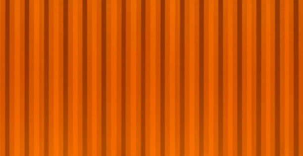 istock Side of orange container panel, Orange metal background 1070365384