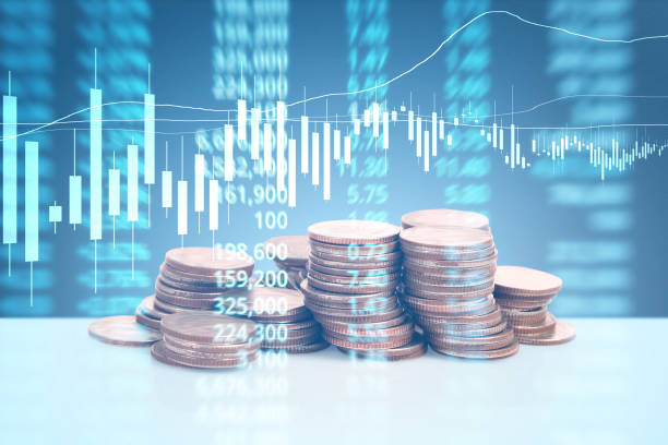 istock graph coins stock finance  business concept 1070371476