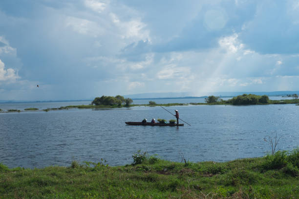 istock The river and the sky beautiful 1070388186
