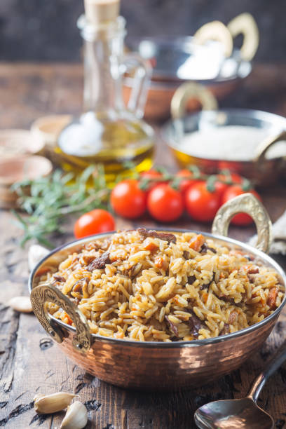 istock Lamb pilaf in a bowl 1070394912