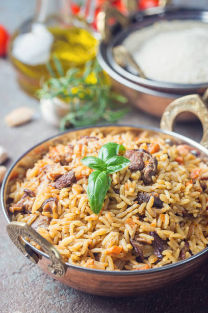 istock Lamb pilaf in a bowl 1070394974