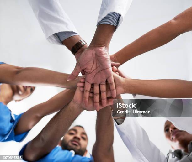 Teamwork Allows Us To Perform At Our Best Stock Photo - Download Image Now - Adult, Below, Community