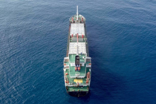 istock General cargo ship at sea - Aerial image 1070395670