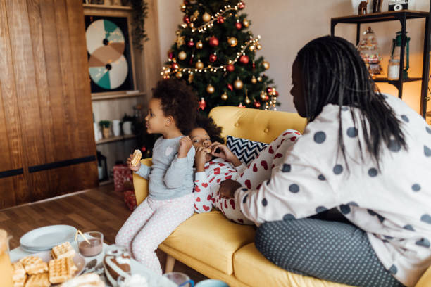 istock Family Gathered on Christmas Morning 1070400238