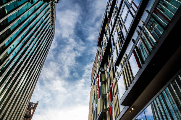 istock Abstract Modern Architecture in the City 1070402610
