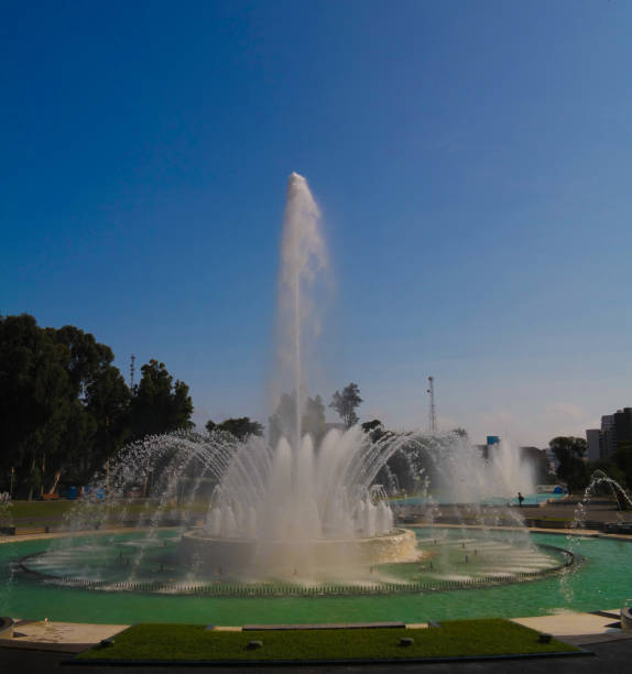 istock View to fountain in reservation park, Lima, Peru 1070403326