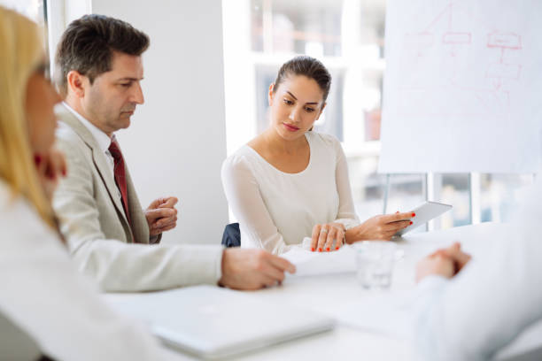 istock Business people working in office 1070408868