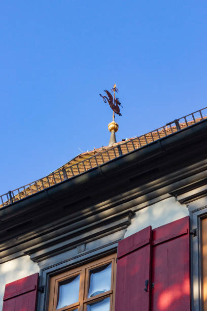 istock rooftop of historical framework buildings in south germany 1070410628