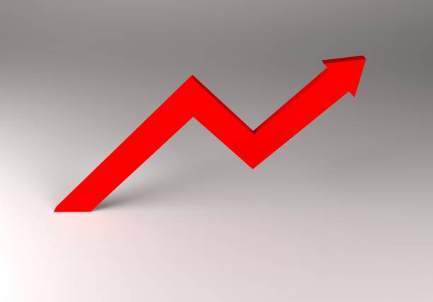 istock financial arrows on a blue background 1070411396