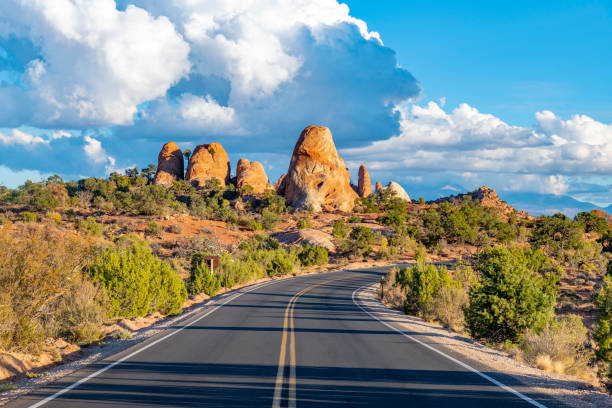 istock Road to Arches National Park, Utah, USA 1070411920