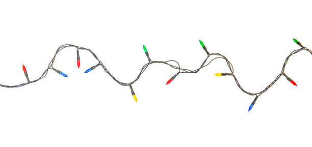 istock String of christmas lights isolated on white background With clipping path 1070413546
