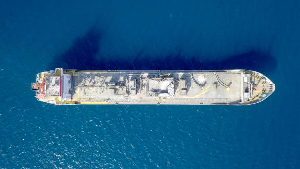 istock General cargo ship at sea - Aerial image 1070435608
