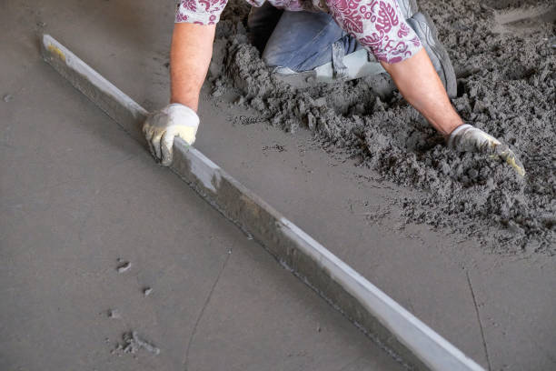 istock builders poured concrete at the construction site 1070440002