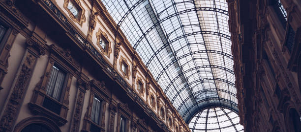 istock Interior view of Vittorio Emanuele II 1070440322