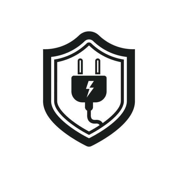 Plug Protection Icon 40,700+ Electrical Safety Icon Stock Illustrations, Royalty-Free Vector ...