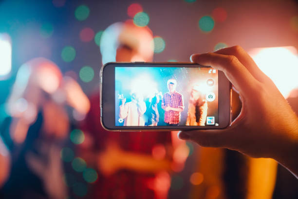 istock Asian people in Chrismast Party 1070463370